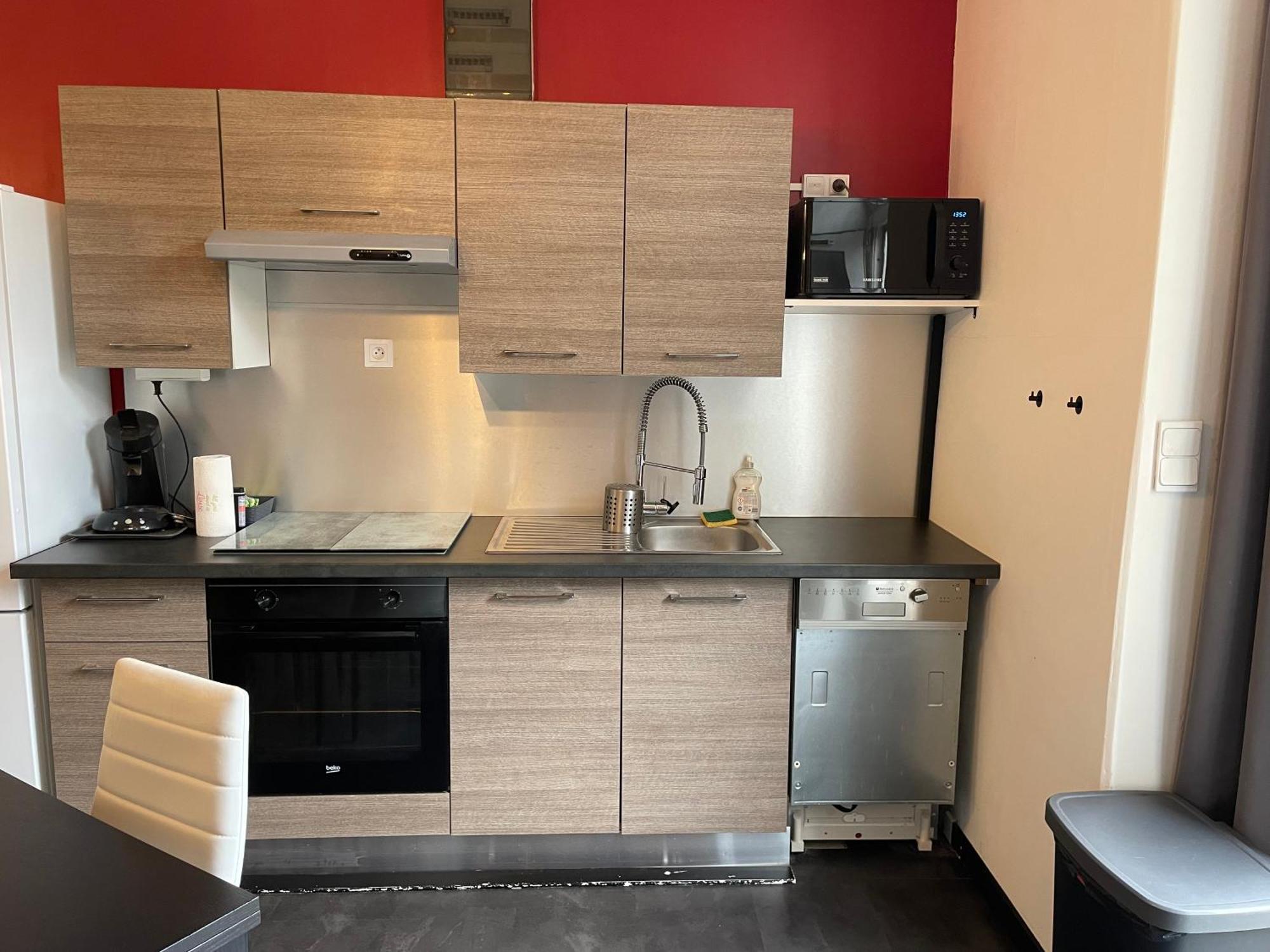 Charmant Appartement Avec Jardin Нанси Екстериор снимка